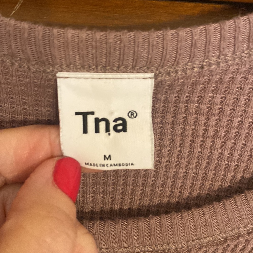 TNA Waffle Knit Top - Picture 2 of 6
